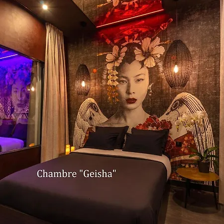 Love hotel Avec Nuit Insolite Au Dandy Et Jacuzzi Privatise (adults Only) *