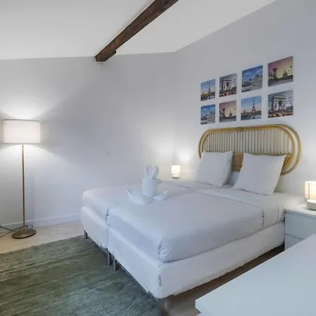 Apartamento Duplex Avec Terrasse #8 Pers #pantheon#la Sorbonne París