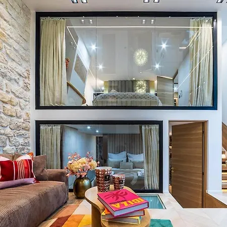 公寓 B Luxe Triplex, Cinema Near Place Des Vosges Ac 巴黎