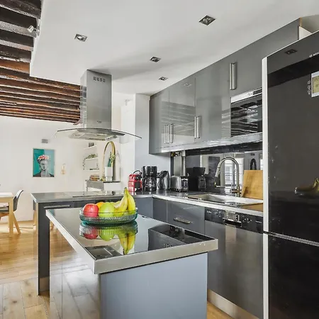 Les Halles & Le Marais - 2br - Cityapartmentstay * París