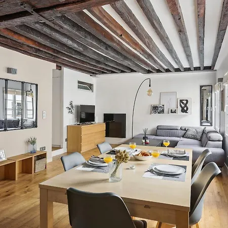 Les Halles & Le Marais - 2br - Cityapartmentstay Apartamento París
