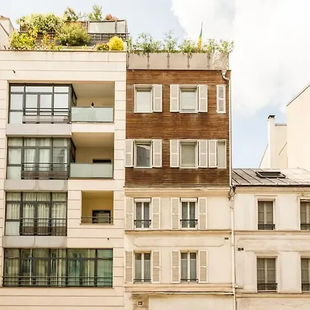Relais Cocorico - Cocon Proche Tour Eiffel Avec Baignoire Balneo Apartment