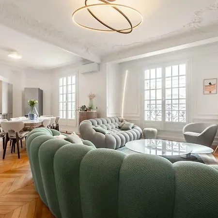 Keyz - Luxury 3 Bedrooms Near Champs Elysees Апартаменты Париж