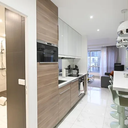 Modern & Peaceful 1bd By Champs-elysees With Ac Париж
