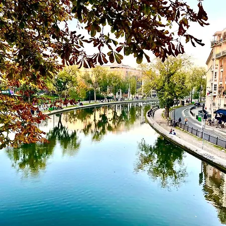 Confortable Canal Saint Martin 10e 아파트 파리