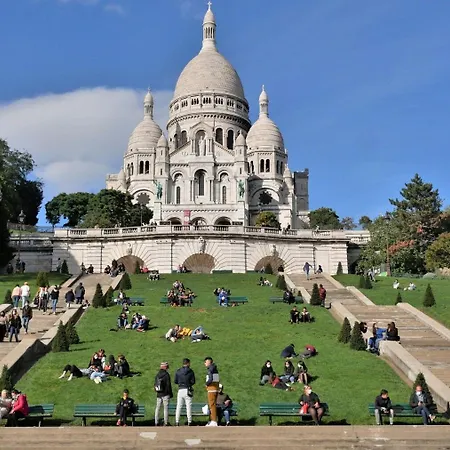Apartman Au Pied De Montmartre Dans Avec Gardien Et De Surveillance *
