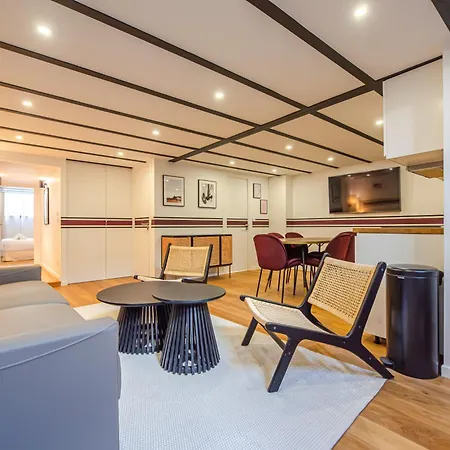 公寓 Cia - Spacious Duplex, Grands Boulevards *