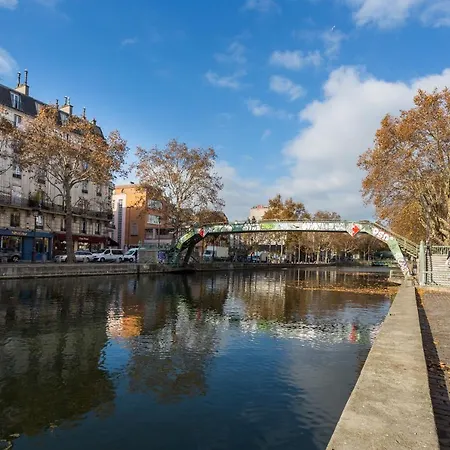 Апартаменты Cmg Canal Saint-martin Vellefaux