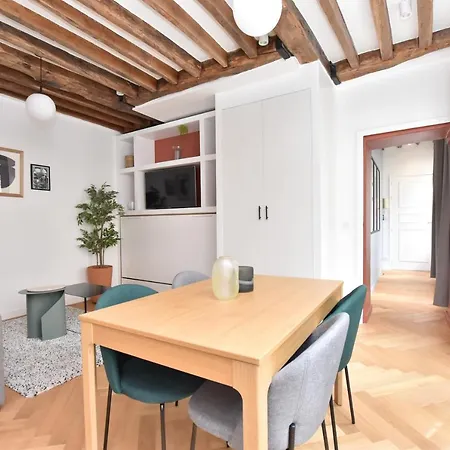 Authentic 1br-4p Republique - Le Marais * 파리