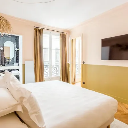 Apartamento Habitat Parisien - 2br-2ba - Marais - Centre Pompidou *