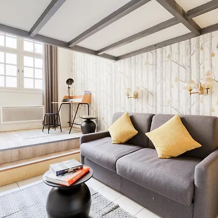 Apartmán Unique Parisian Loft At The Classy St Germain Paříž