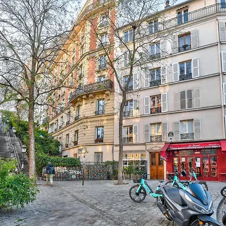 Apartmán Cocon Pour 2 Au Coeur De Montmartre *