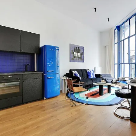 Stylish Parisian Loft 1br6p - Sentier Center Paříž