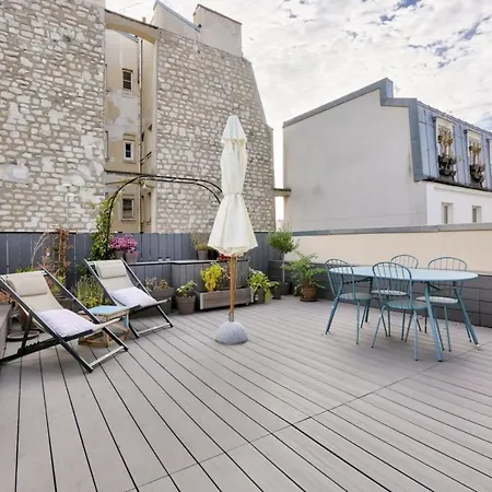 Charming For 4 In The Heart Of Montmartre Daire