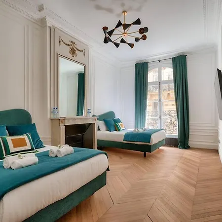 Superbe Haussmannien Aux Prestations Luxueuses Paříž