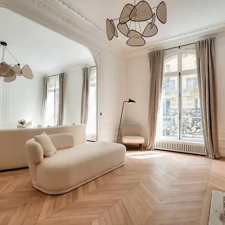 Apartmán Superbe Haussmannien Aux Prestations Luxueuses