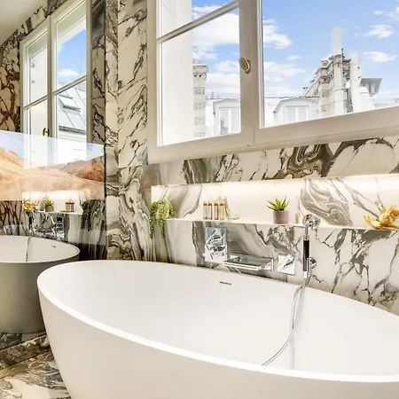 Magnificent Luxury Penthouse In A Prestigious Neighborhood Of With A Eiffel Tower View From Balcony Short Walk To Palais Galliera And Avenue Montaigne Fashion Stores