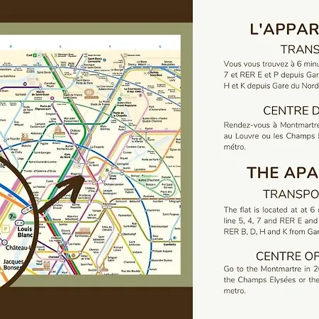New&renovated In Heart Of Paris- 6pers Apartament