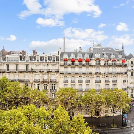 Magnificent Luxury Penthouse In A Prestigious Neighborhood Of With A Eiffel Tower View From Balcony Short Walk To Palais Galliera And Avenue Montaigne Fashion Stores Paris