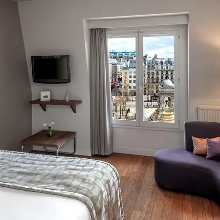 Lägenhetshotell Citadines Les Halles Paris