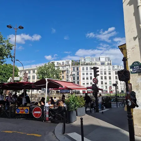 Art Deco Loft - 2br And 2ba Near Canal Saint Martin