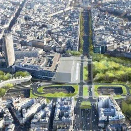 شقة Porte Maillot, Champs Elysees, Triomphe, 3 8p