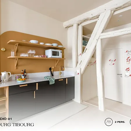 Beauquartier - Marais, Bourg Tibourg Apartament *