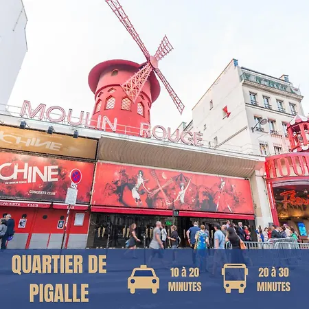 Homestay Lit Double Et Salon Avec Canape-lit A 10 Minutes Des Champs Elysees *