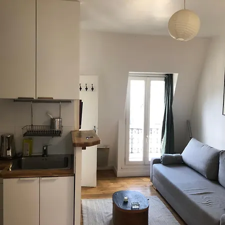 2 Pieces Sous Les Toits 6 Personnes Calme Lumineux Equipe Apartman *
