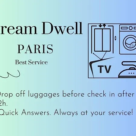 公寓 Dream Dwell Paris-eiffel Tower Mirabeau Bridge Cozy In The 16th District *