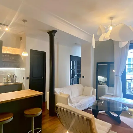 公寓 Heart Of Marais Calm And Charming New