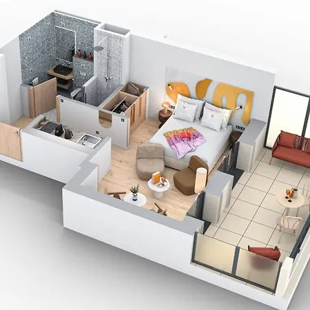Apart-hotel Yuna Porte-maillot - 4*