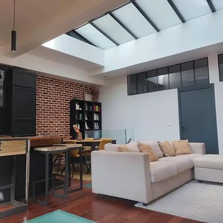 Loft Centre Face Au Parc Des Buttes Chaumont Παρίσι
