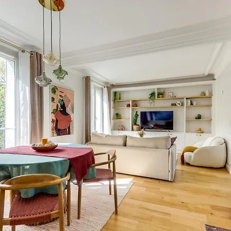 Apartman La Caribeenne - Charmant & Lumineux -pere Lachaise *