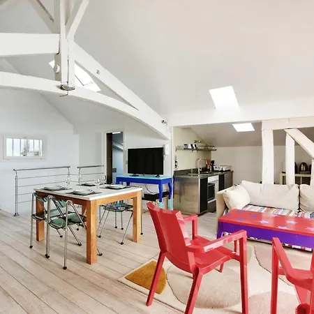 Apartamento Cozy Avec Terrace - 2br-4p - Centre De