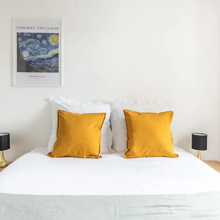 Design - 6 Guests - Buttes Chaumont شقة *