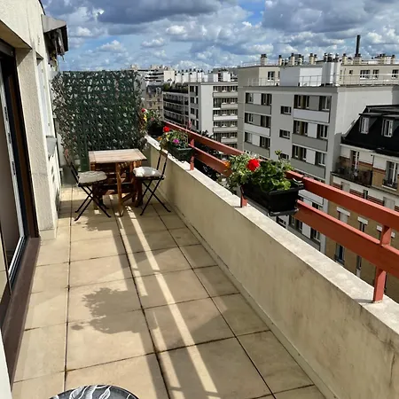 Appartement F8 - Terrace Paris's View, Eiffel Tower Area Paris