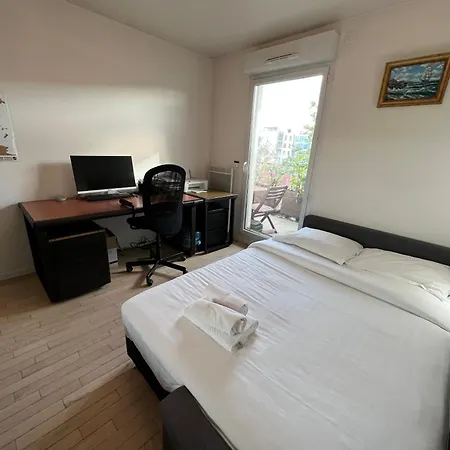Duplex Terrasse Au Soleil 公寓 巴黎