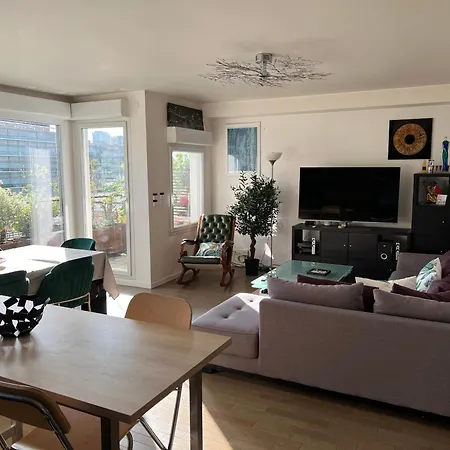 Duplex Terrasse Au Soleil 公寓 巴黎