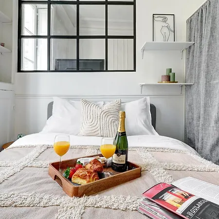 公寓 Marais 1br Cozy Flat *