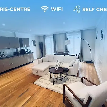 T2 Deco Moderne, Wifi, Proche Champs-elysees *