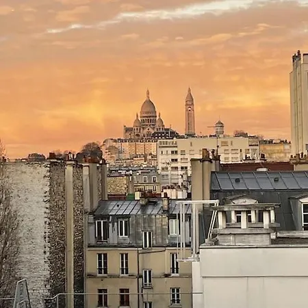 Vue Sur Le Sacre Coeur Montmartre * Paris