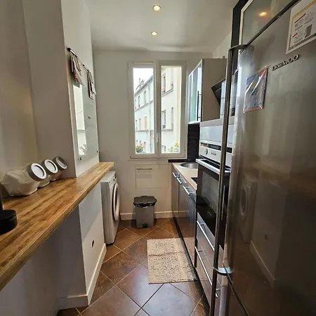 Joli Havre De Paix En Plein Batignolles Apartamento