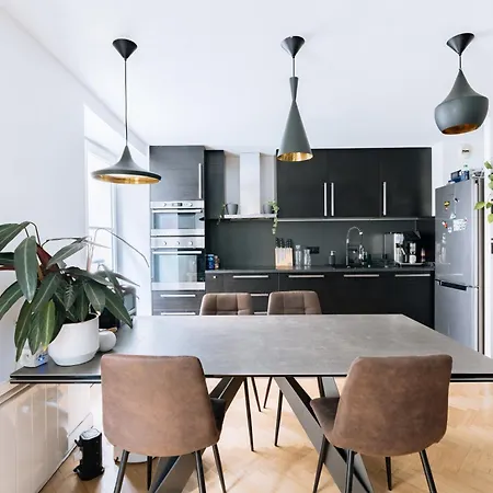 شقة Le Marais - Modern Design باريس