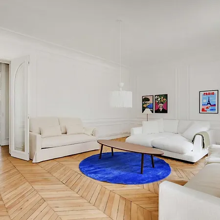 Chic Flat With Garden Terrace -4br-12p - Trocadero Apartment Paris