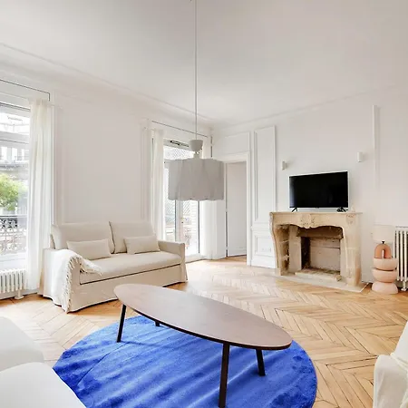 Chic Flat With Garden Terrace -4br-12p - Trocadero Paris