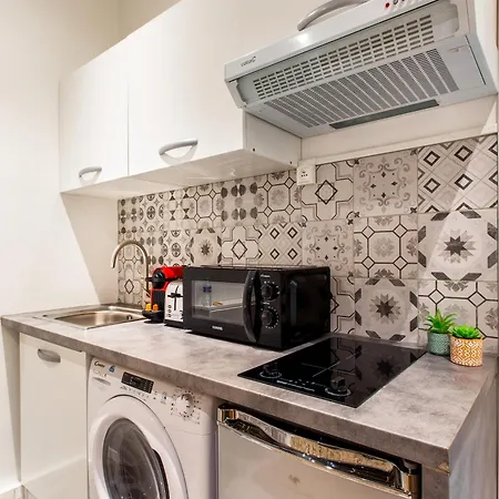 Hsh - Studio Condamine Batignolles Apartman *