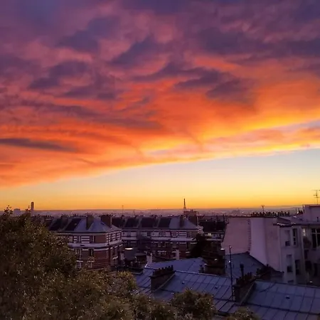 Loft En Dernier Etage Proche Des Buttes Chaumont *