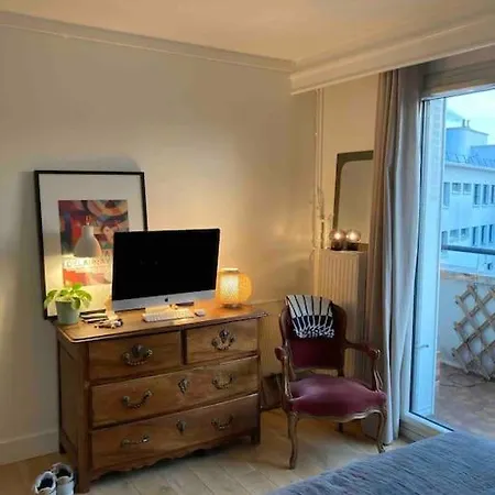 Loft En Dernier Etage Proche Des Buttes Chaumont Apartamento *