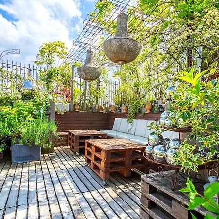 Apartamento Superbe Duplex Paris-rooftop Vue Panoramique París